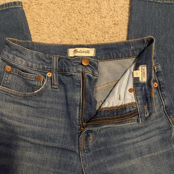 NWOT Madewell The Perfect Vintage Crop Jeans - Picture 5 of 5